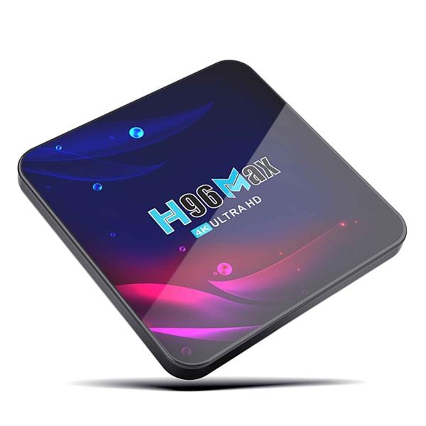 Grote foto mediaspeler android 12 4gb 32gb 5g smart tv iptv box 5g 4k h96 audio tv en foto algemeen