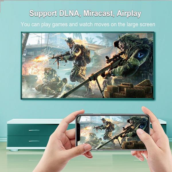 Grote foto mediaspeler android 12 4gb 32gb 5g smart tv iptv box 5g 4k h96 audio tv en foto algemeen