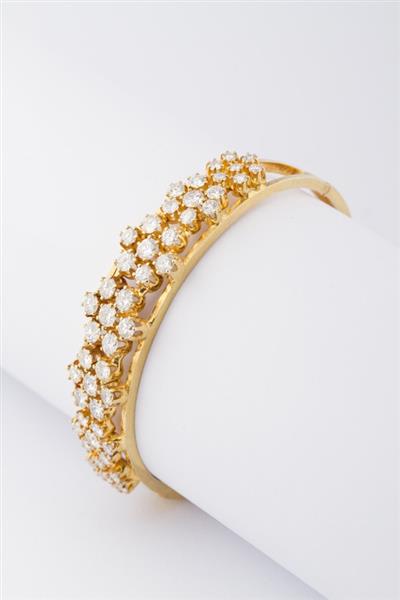 Grote foto gouden slaven armband met briljanten sieraden tassen en uiterlijk armbanden voor haar
