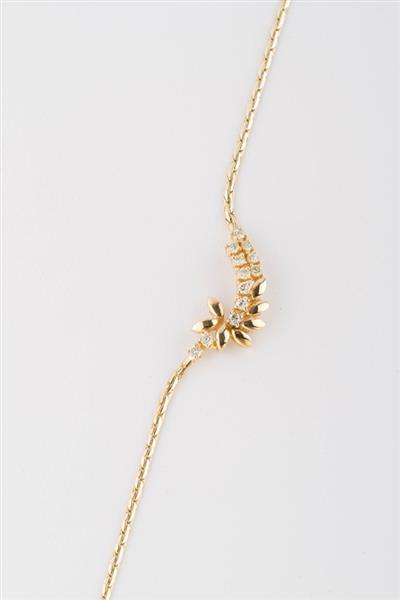 Grote foto gouden collier met 12 briljanten sieraden tassen en uiterlijk kettingen