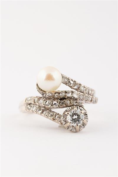 Grote foto wit gouden slag ring sieraden tassen en uiterlijk ringen voor haar