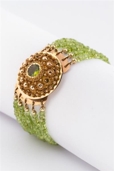 Grote foto gouden peridoot armband sieraden tassen en uiterlijk armbanden voor haar