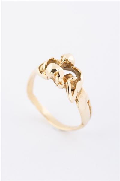 Grote foto gouden vriendschapsring sieraden tassen en uiterlijk ringen voor haar
