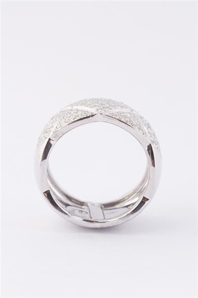 Grote foto wit gouden band ring met ca. 130 briljanten sieraden tassen en uiterlijk ringen voor haar