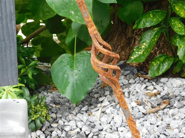 Grote foto baluster met ui vortax trapstijl gemaakt van massief ijzer tuin en terras hekken en schuttingen