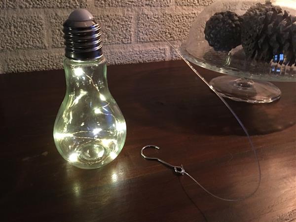 Grote foto lamp gloeilamp model staand led tuin en terras tuindecoratie