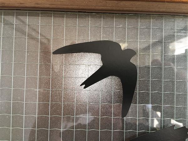 Grote foto raamstikkers in de vorm van vliegende vogels doe het zelf en verbouw materialen en producten