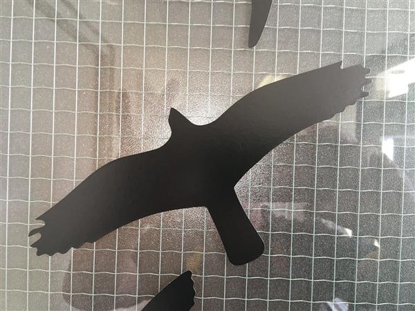 Grote foto raamstikkers in de vorm van vliegende vogels doe het zelf en verbouw materialen en producten