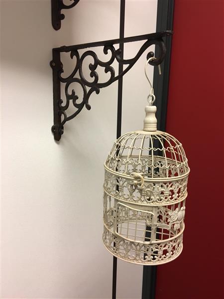 Grote foto 1 mooie schapdrager hanger gietijzer rust bruin huis en inrichting woningdecoratie