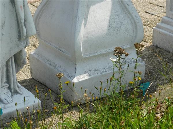 Grote foto xxl sokkel console uit massief gegoten steen fraaie pilaar tuin en terras tuindecoratie