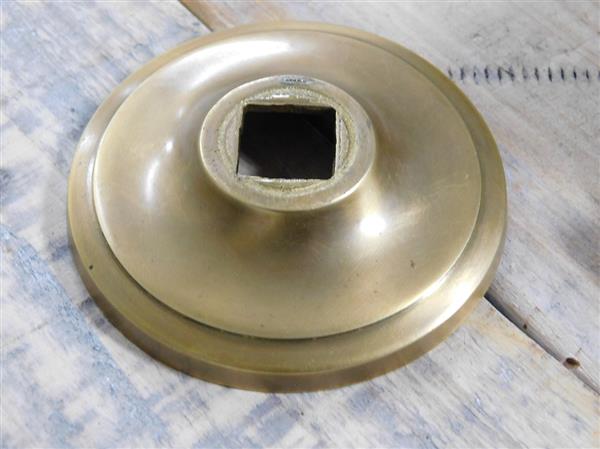 Grote foto deurknop antiek messing landhuis knop voor deur trekknop vast . doe het zelf en verbouw materialen en producten