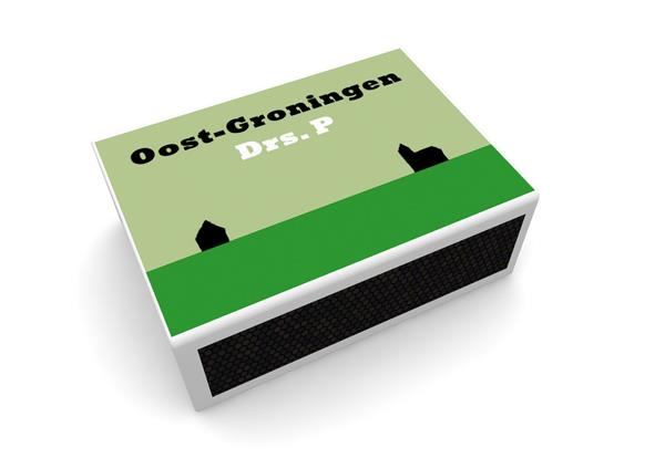 Grote foto matchboox drs. p oost groningen verzamelen overige verzamelingen