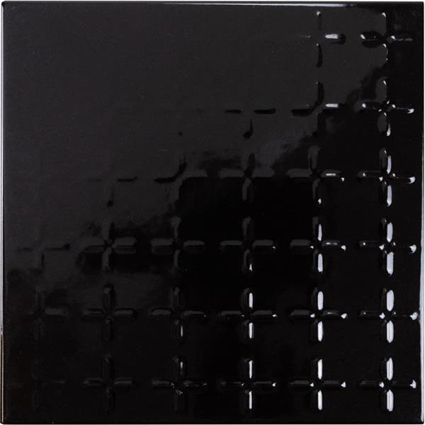 Grote foto ceratile fantasa zwart 15x15cm doe het zelf en verbouw tegels