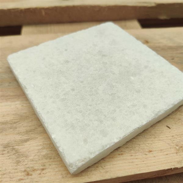 Grote foto steenbok hardsteen wit getrommeld 10x10cm doe het zelf en verbouw tegels