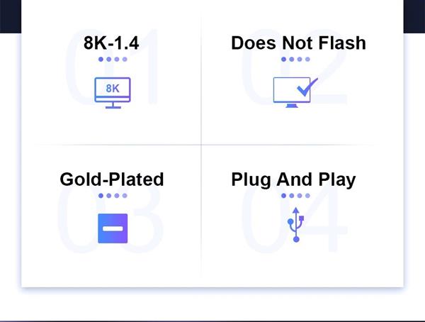 Grote foto drphone dnd 8k ultra hd displayport naar displayport 1.4 kabel 1 meter male naar male 60hz 4k telecommunicatie opladers en autoladers