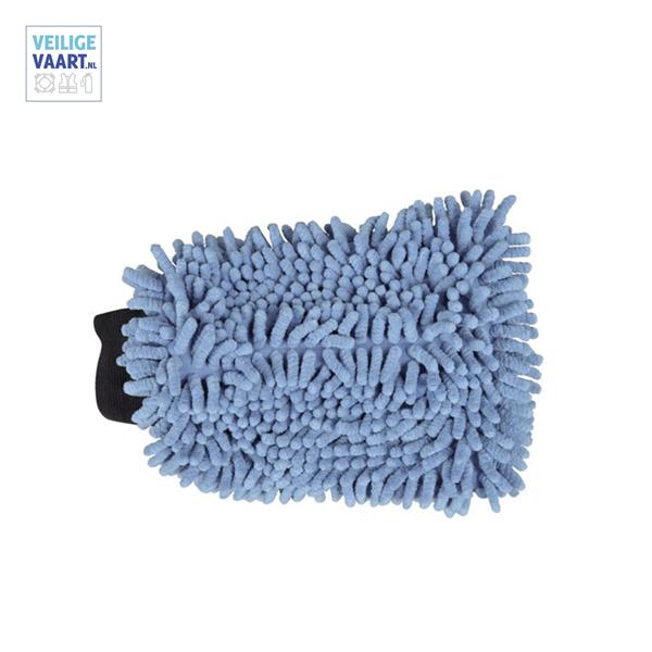 Grote foto washandschoen mesh microfiber watersport en boten accessoires en onderhoud