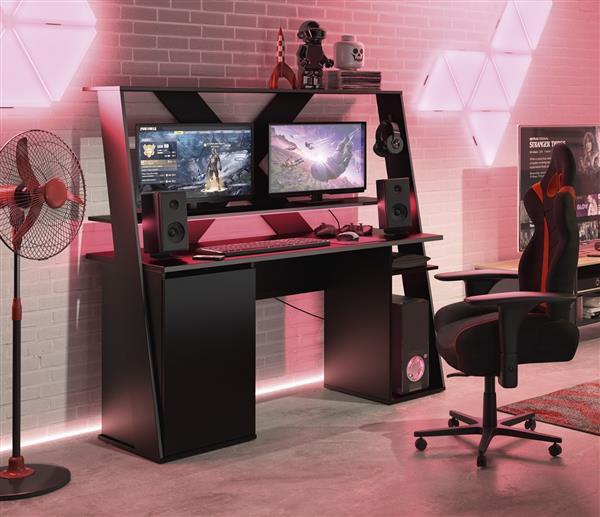 Grote foto axyon gamebureau zwart gami huis en inrichting stoelen
