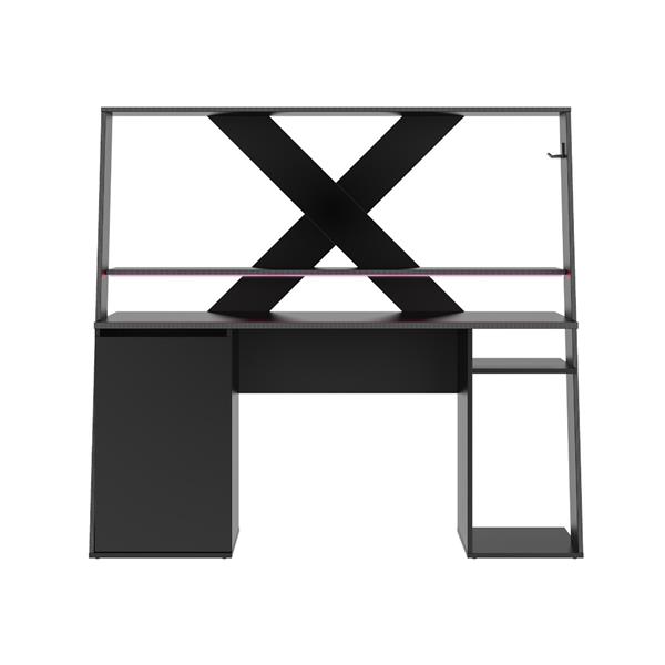 Grote foto axyon gamebureau zwart gami huis en inrichting stoelen