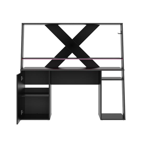 Grote foto axyon gamebureau zwart gami huis en inrichting stoelen