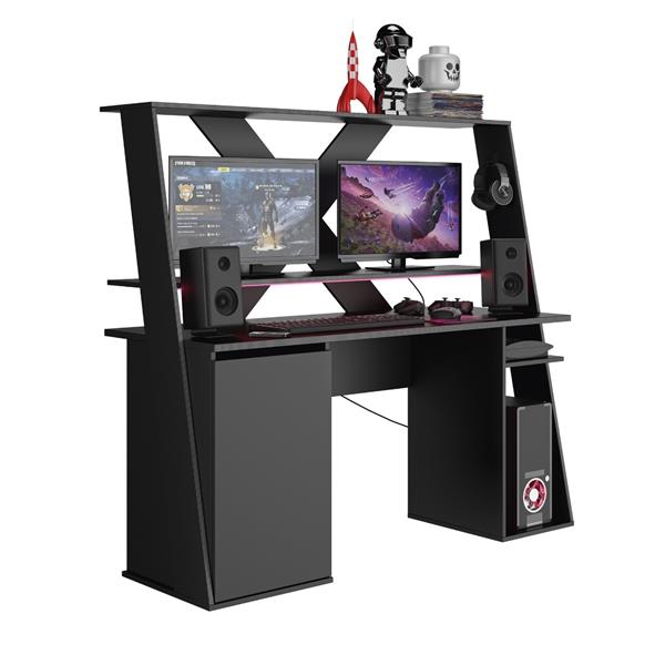 Grote foto axyon gamebureau zwart gami huis en inrichting stoelen
