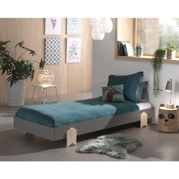 Grote foto modulo arrow 1 persoonsbed grijs vipack antiek en kunst stoelen en banken