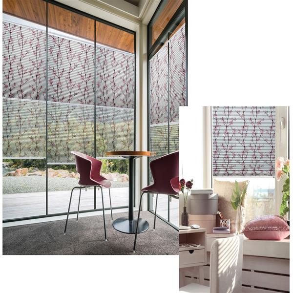 Grote foto dubbel stof pliss 20 mm marocco serie huis en inrichting gordijnen en lamellen