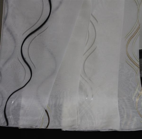 Grote foto vitrage lilium dc012 serie huis en inrichting gordijnen en lamellen