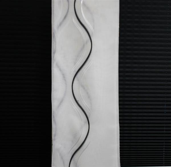 Grote foto vitrage lilium dc012 serie huis en inrichting gordijnen en lamellen