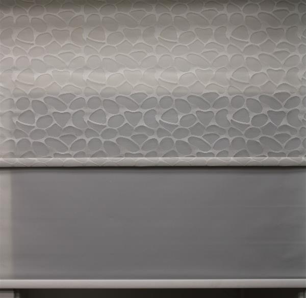 Grote foto dubbel rolgordijn evennes linen serie huis en inrichting gordijnen en lamellen