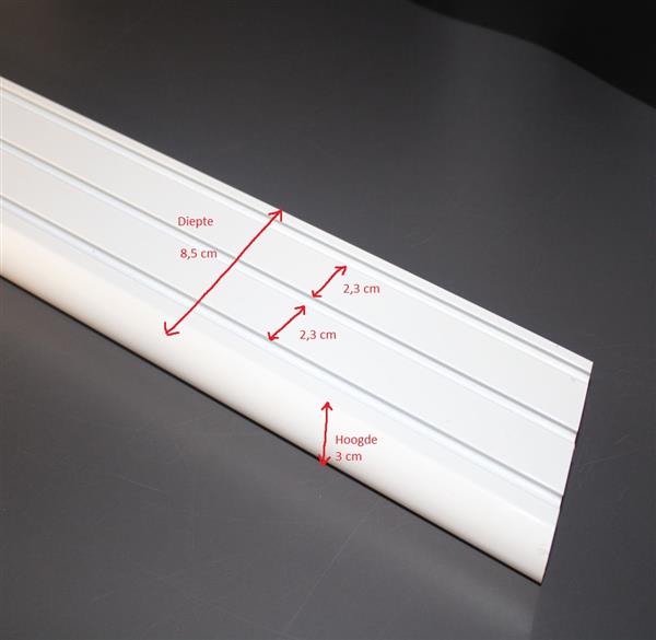 Grote foto gordijnrails aluminium drie rij huis en inrichting gordijnen en lamellen