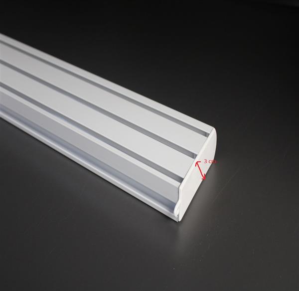 Grote foto gordijnrails aluminium drie rij huis en inrichting gordijnen en lamellen