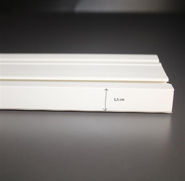 Grote foto gordijnrails kunststof twee rij huis en inrichting gordijnen en lamellen