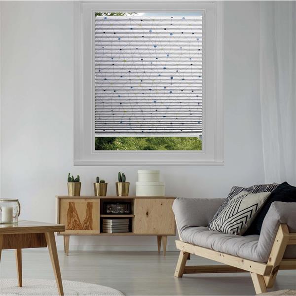 Grote foto dubbel stof pliss 14 mm lucidum serie huis en inrichting gordijnen en lamellen