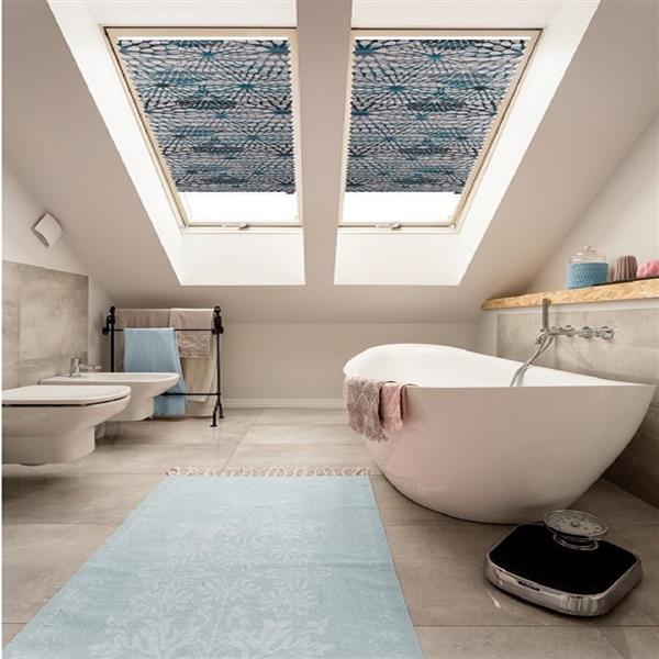 Grote foto dubbel stof pliss 14 mm bright serie huis en inrichting gordijnen en lamellen