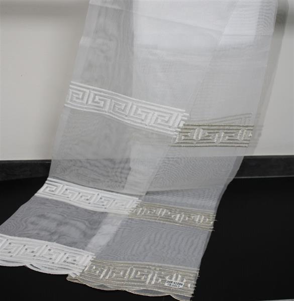 Grote foto vitrage atlantis 41099 serie huis en inrichting gordijnen en lamellen