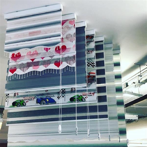 Grote foto duo rolgordijn evns yakamoz serie huis en inrichting gordijnen en lamellen