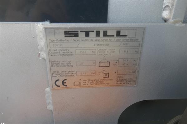 Grote foto vs 21280 elektrische palletwagen still ecu15 korte lepels doe het zelf en verbouw hefwerktuigen