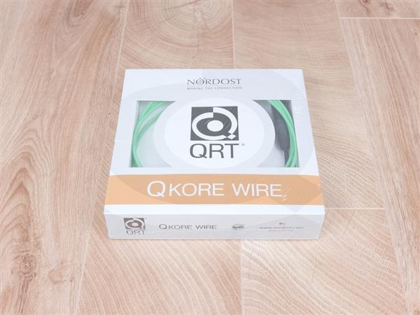 Grote foto qrt quantum qkore wire audio ground cable xlr male banana connector 2 0 metre by nordost new audio tv en foto algemeen