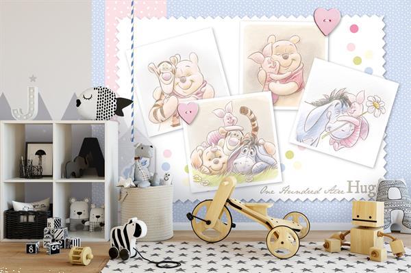 Grote foto disney posterbehang en fotobehang kinderen en baby complete kinderkamers