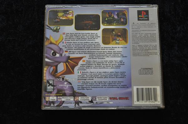 Grote foto spyro 2 gateway to glimmer playstation 1 ps1 no manual platinum spelcomputers games overige playstation games