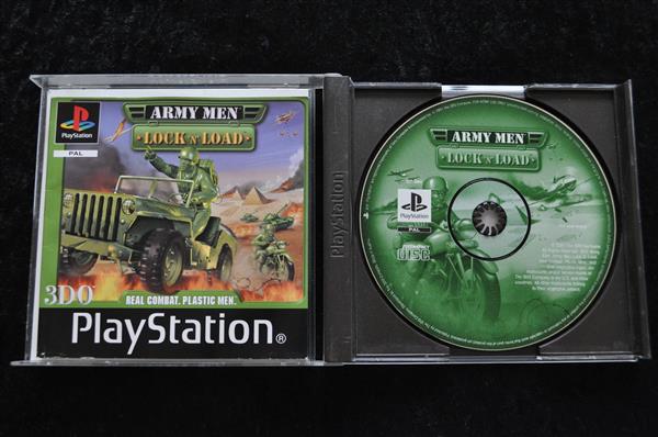 Grote foto army men lock n load playstation 1 ps1 spelcomputers games overige playstation games