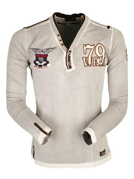 Grote foto wam denim longsleeves kleding heren t shirts