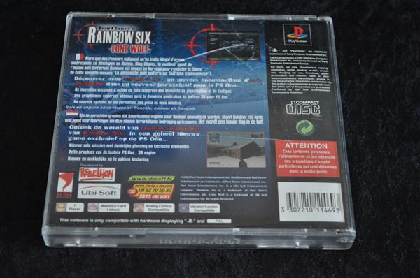 Grote foto tom clancy rainbow six lone wolf playstation 1 ps1 spelcomputers games overige playstation games