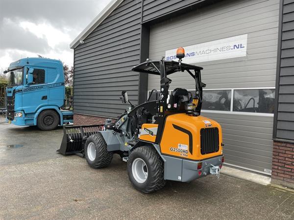 Grote foto giant g2500 hd x tra minishovel nieuw 680 lease pro inching agrarisch shovels