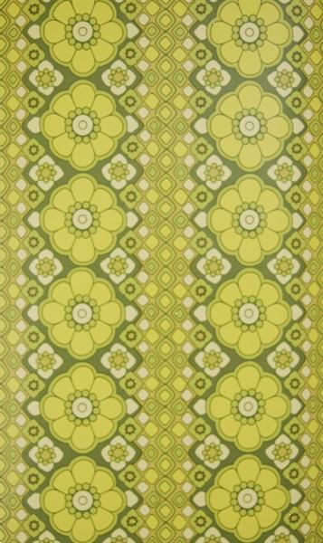 Grote foto retro behang uit de jaren 60 en 70 huis en inrichting overige huis en inrichting