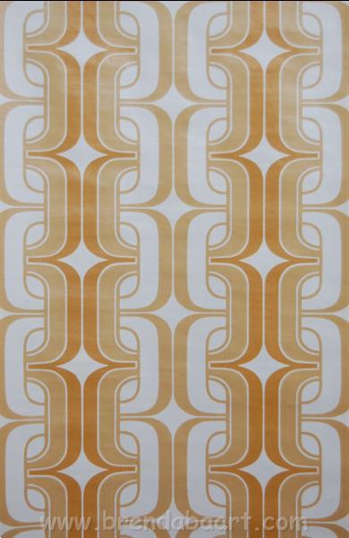 Grote foto retro behang uit de jaren 60 en 70 huis en inrichting overige huis en inrichting