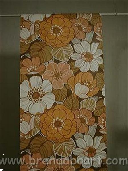 Grote foto retro behang uit de jaren 60 en 70 huis en inrichting overige huis en inrichting