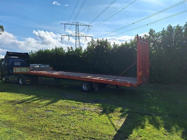 Grote foto daf semi dieplader met laadklep apk vrij doe het zelf en verbouw opleggers