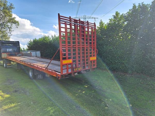 Grote foto daf semi dieplader met laadklep apk vrij doe het zelf en verbouw opleggers