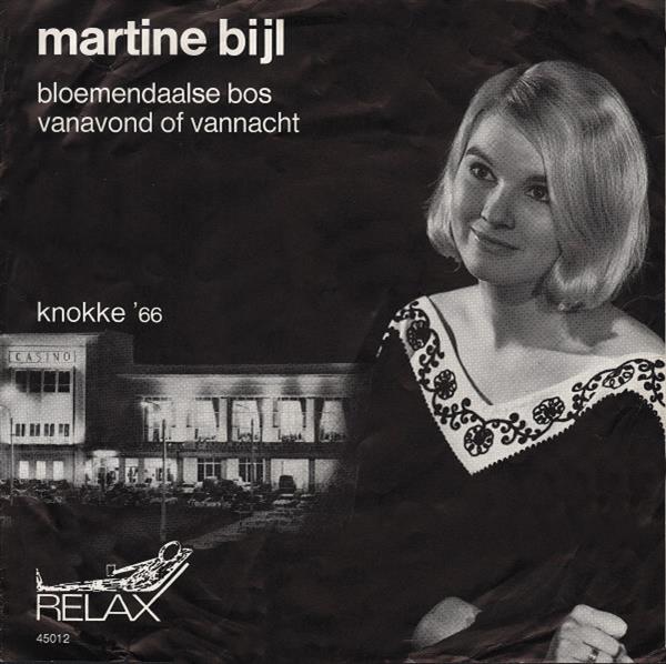 Grote foto martine bijl bloemendaalse bos vanavond of vannacht muziek en instrumenten platen elpees singles